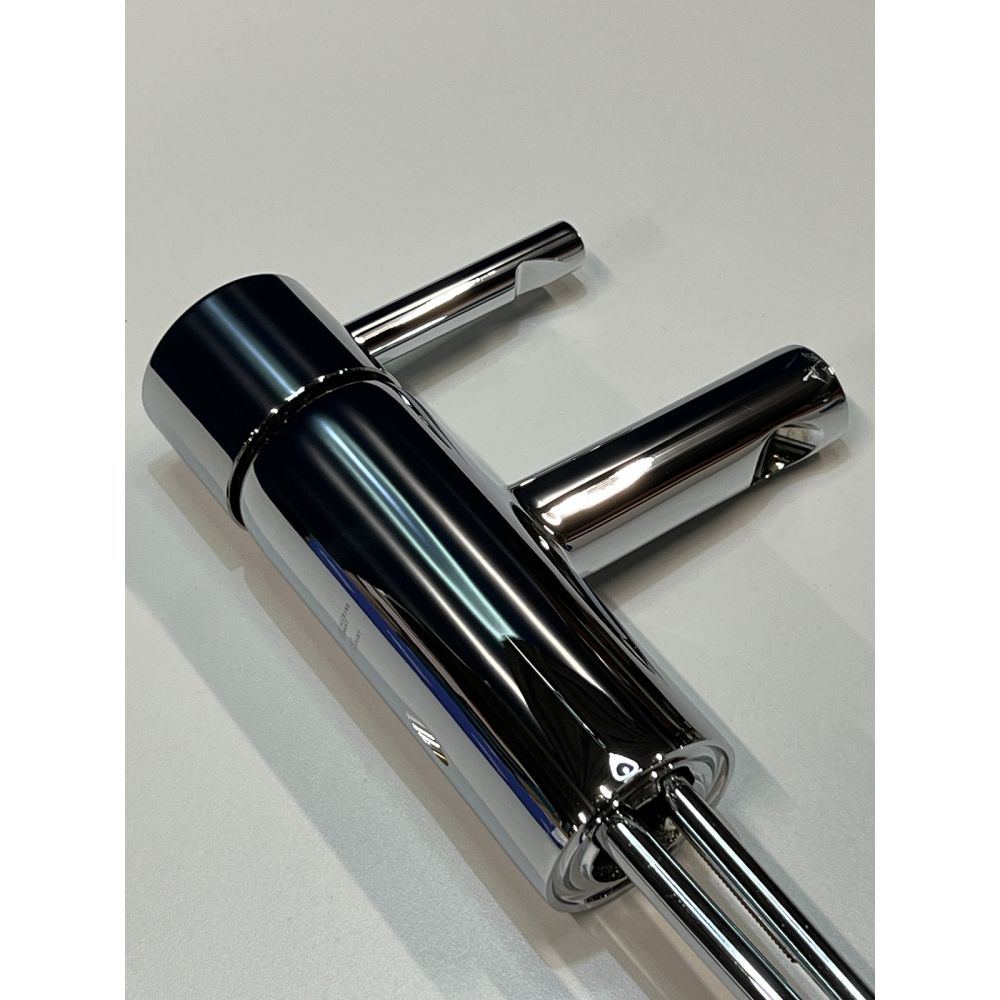 Смеситель для раковины GROHE Essence с донным клапаном и гигиеническим душем, S-size, хром (32535000/U), уцененный товар