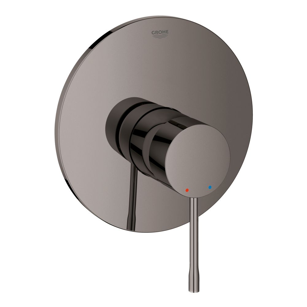 Внешняя часть смесителя для душа GROHE Essence, темный графит глянец (19286A01)