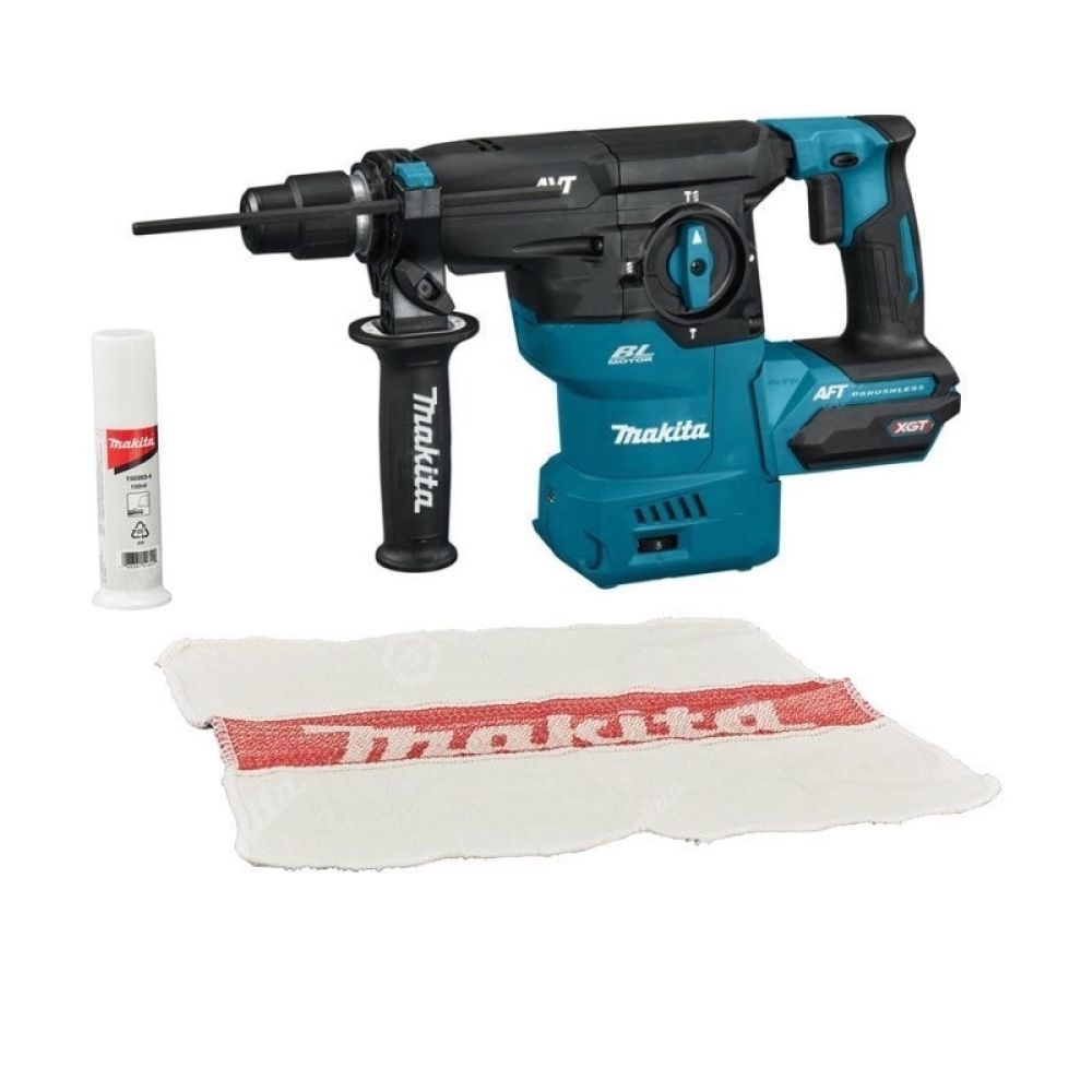 Аккумуляторный перфоратор Makita HR008GZ02, 40 В, 3.9 Дж, 4500 уд/мин, без АКБ и ЗУ