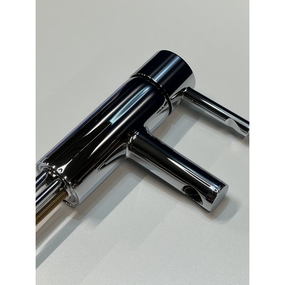 Смеситель для раковины GROHE Essence с донным клапаном и гигиеническим душем, S-size, хром (32535000/U), уцененный товар