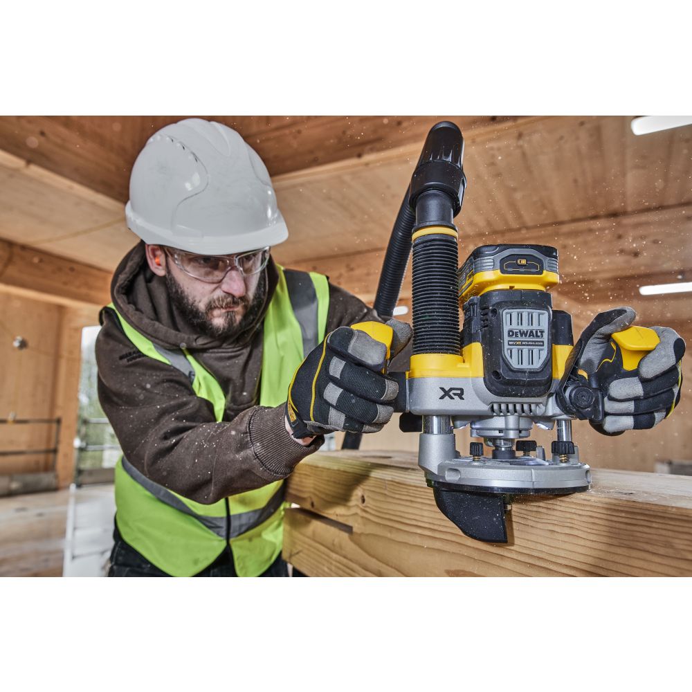 Аккумуляторный фрезер DEWALT DCW620NT, 18 В, 23000 об/мин, без АКБ и ЗУ, в кейсе TSTAK (DCW620NT-XJ)