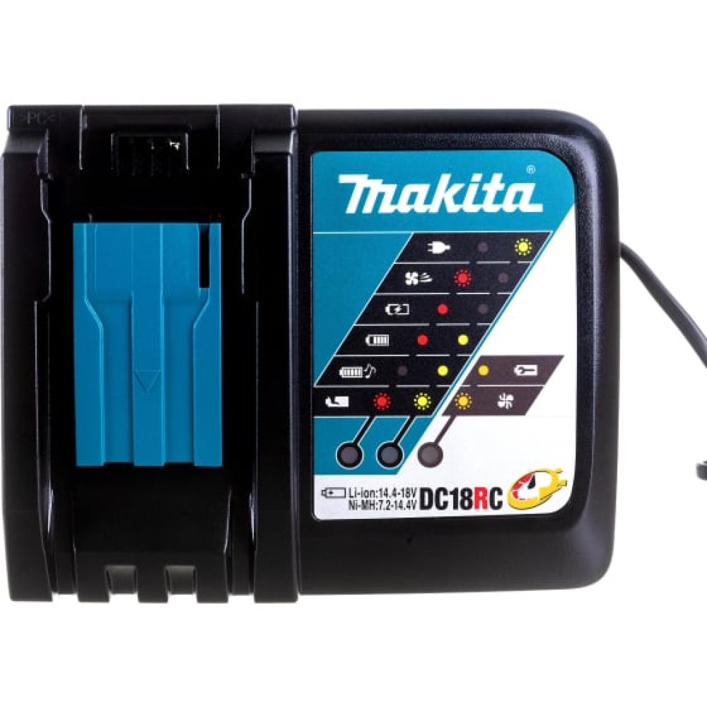 Зарядное устройство Makita DC18RC, 7.2-18 В, 9 А (630793-1)