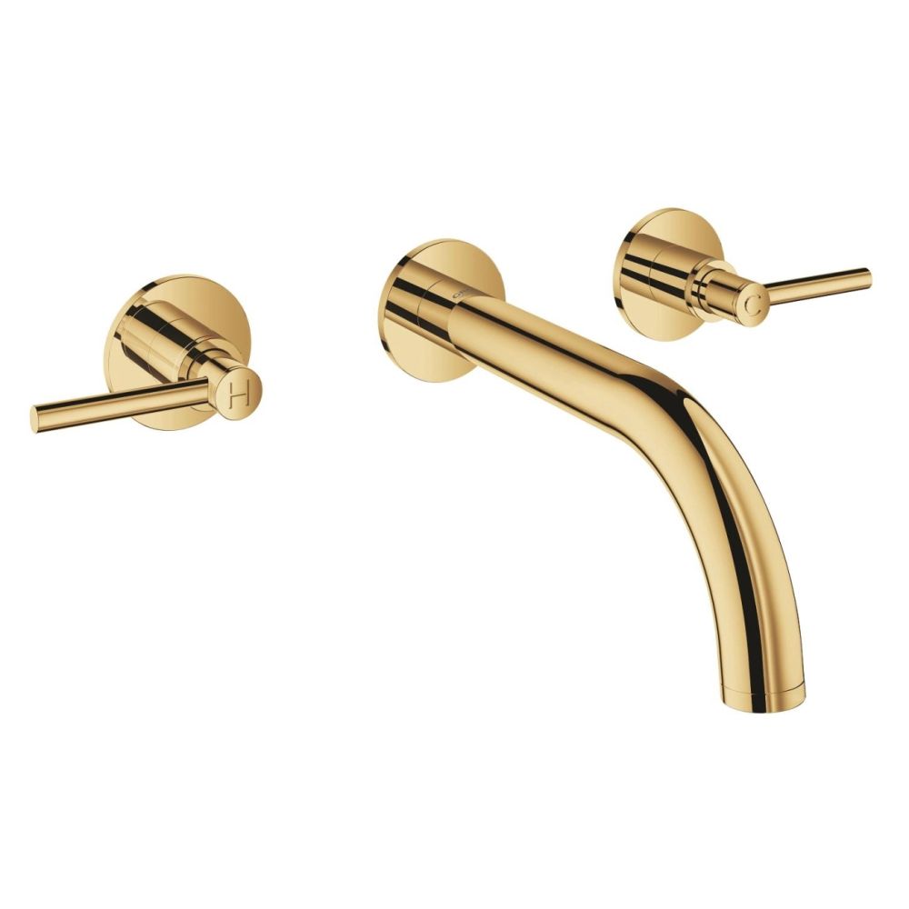 Внешняя часть смесителя для раковины GROHE Atrio на 3 отверстия, холодный рассвет глянец  (20169GL3)