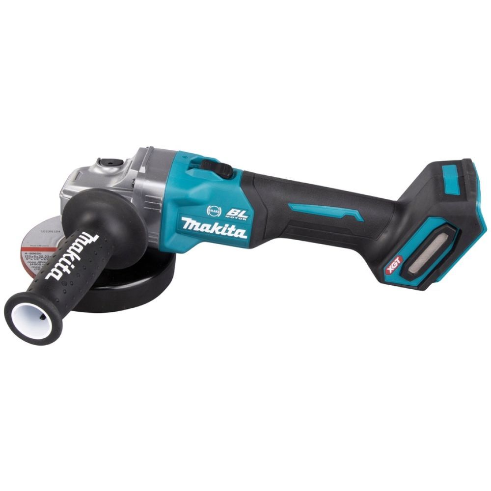 Аккумуляторный набор садовой техники Makita, 40 В: кусторез UH005 + угловая шлифмашина GA005, без АКБ и ЗУ
