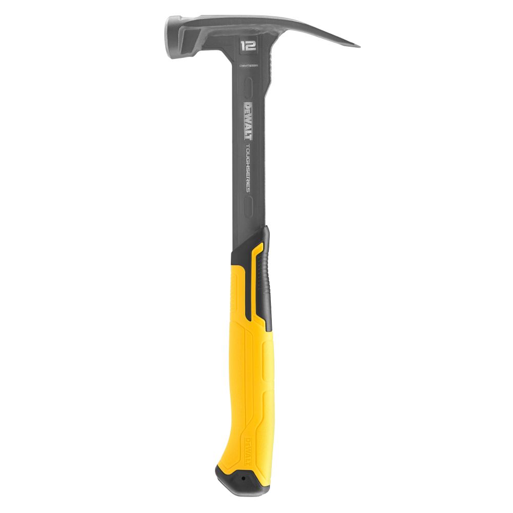 Молоток с прямым заострённым гвоздодёром DEWALT TOUGHSERIES, облегчённый 340 г. (DWHT51135-0)