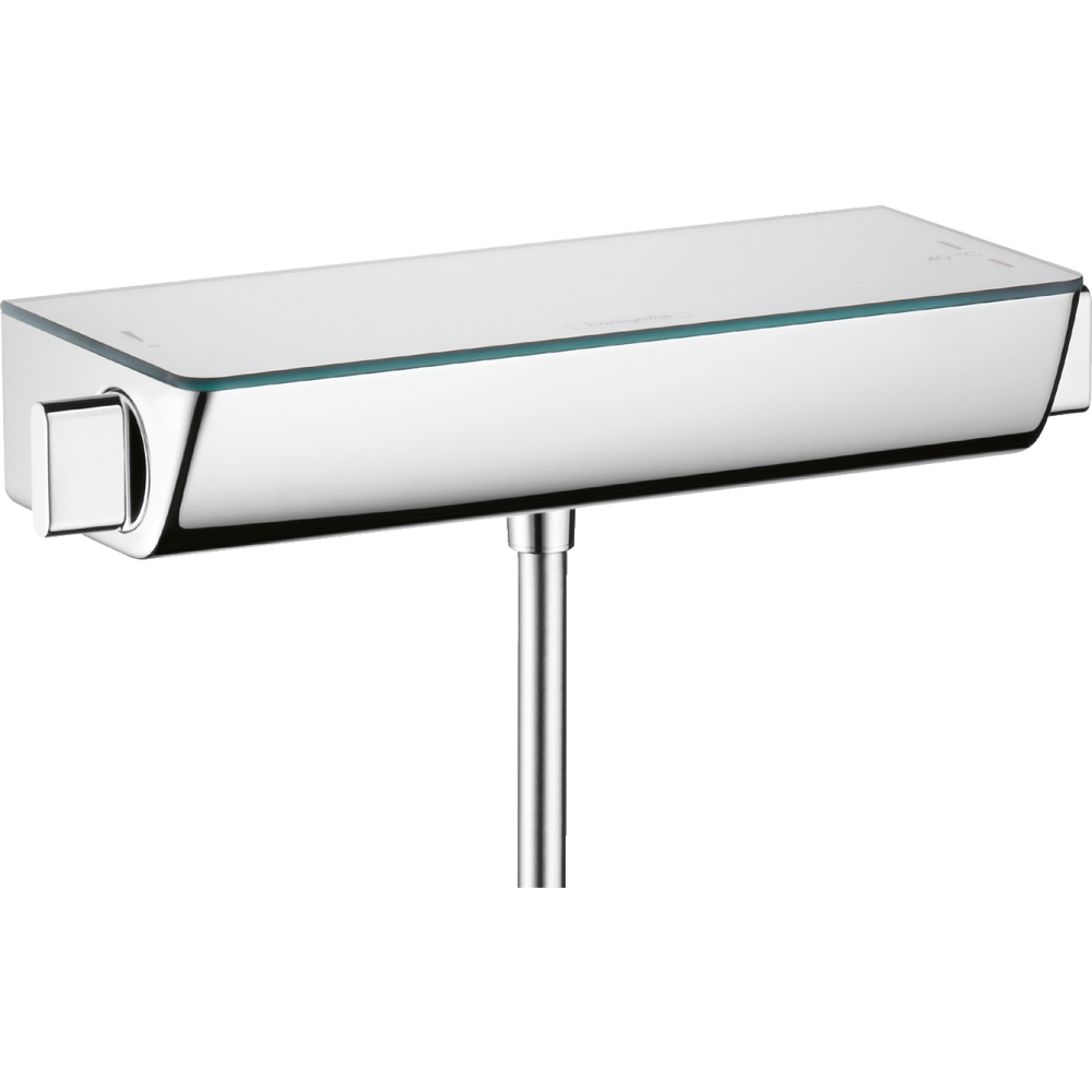 Термостат для душа hansgrohe Ecostat Select внешнего монтажа 13111400, белый/хром