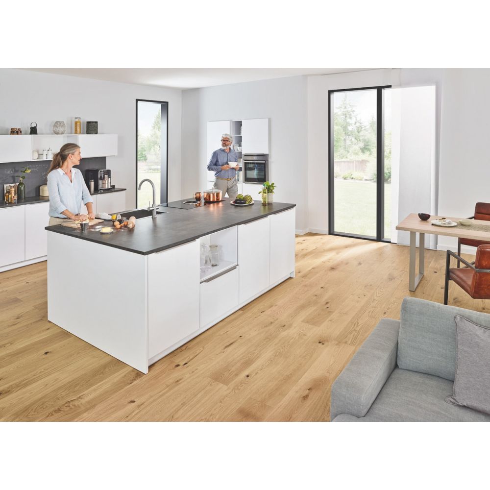 Смеситель для кухонной мойки GROHE Blue Home с системой фильтрации, охлаждения и газирования воды, суперсталь (31455DC1)