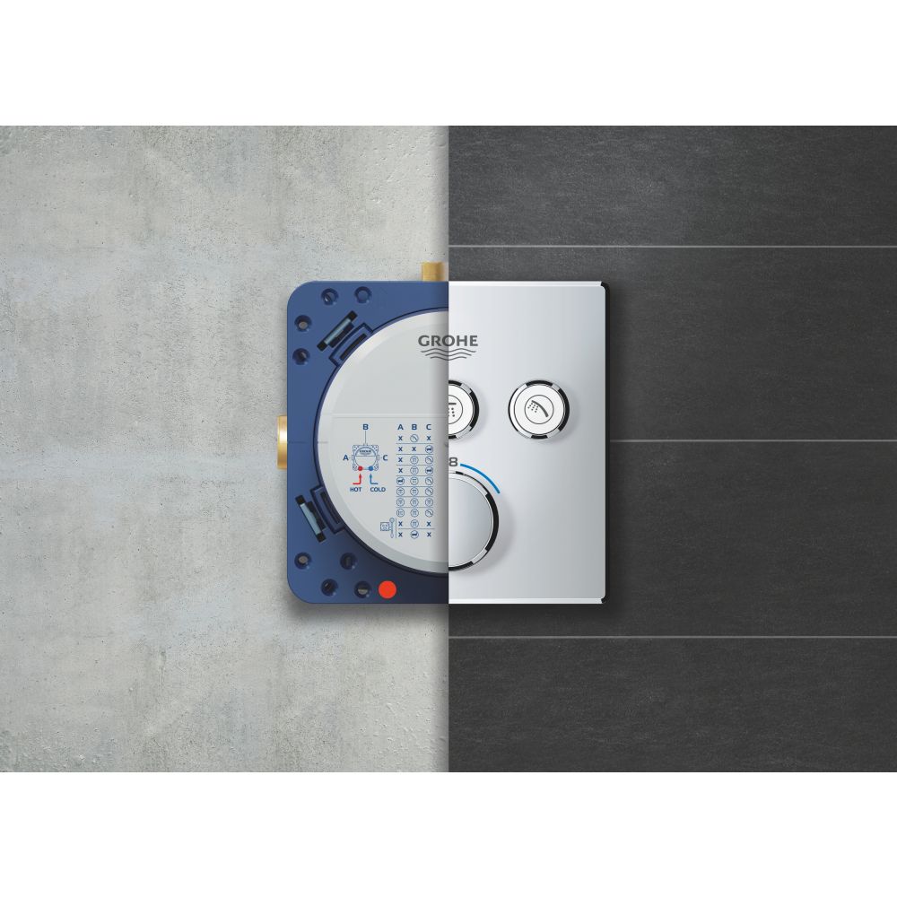 Душевая система GROHE Grohtherm SmartControl с термостатом для душа, хром (34706000)