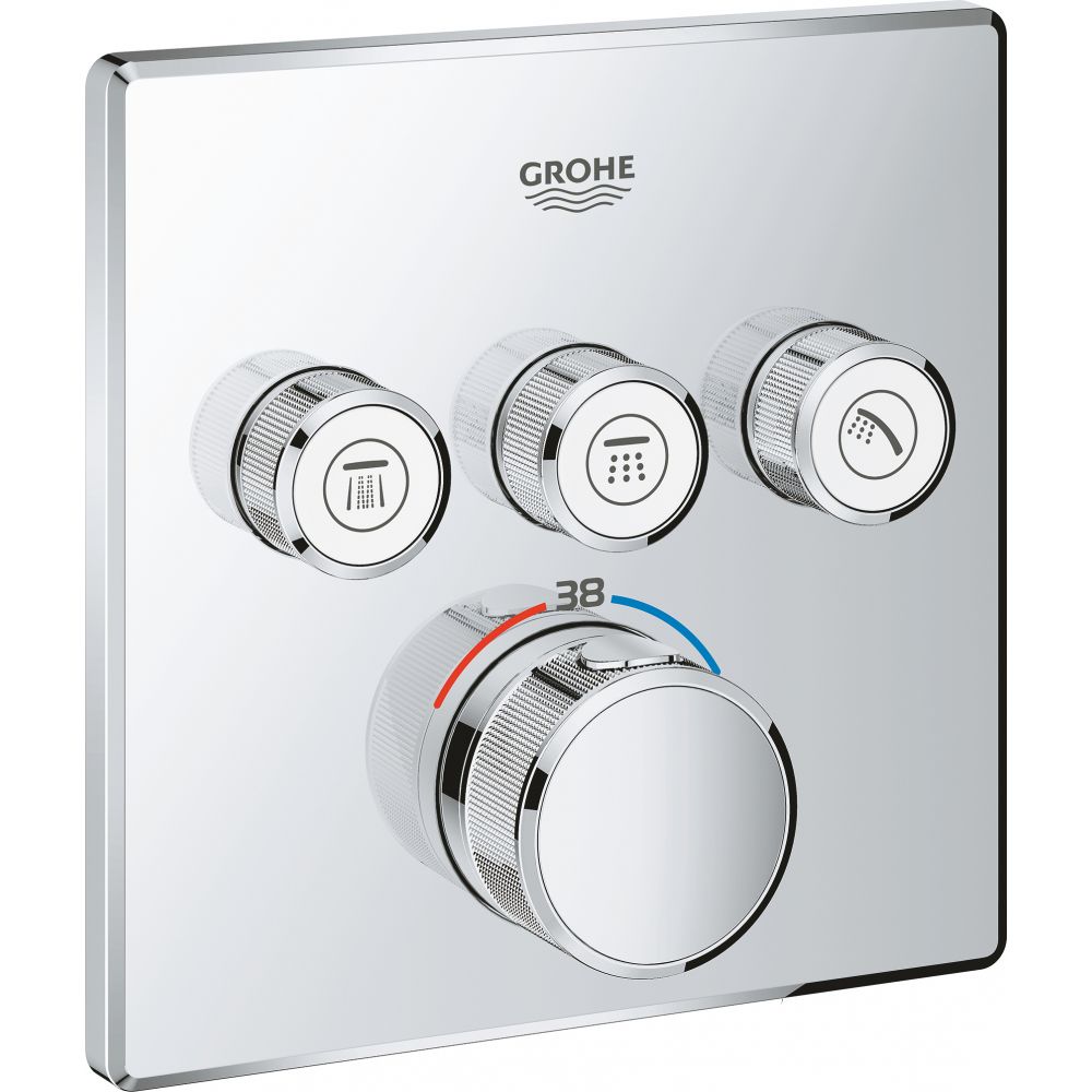 Душевая система GROHE Grohtherm SmartControl с термостатом для душа, хром (34706000)