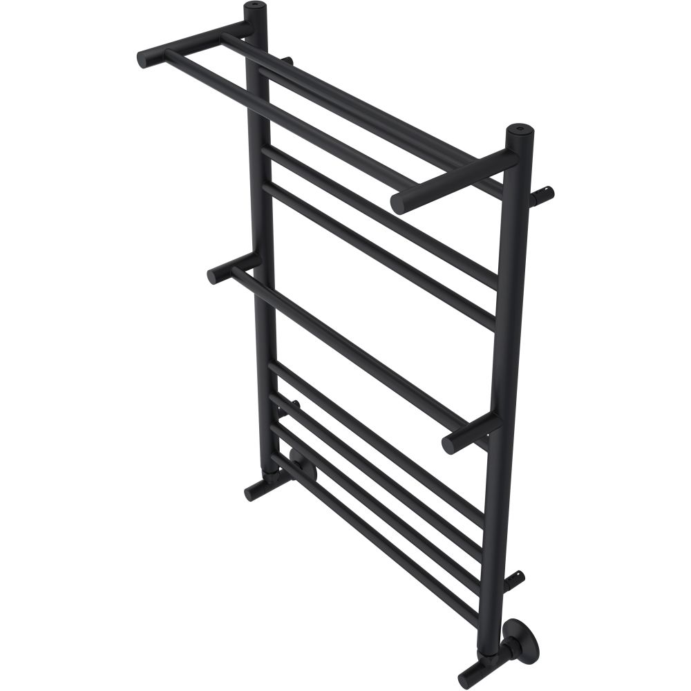 Полотенцесушитель водяной Aquatek Альфа П10 500x800, черный муар AQ RRP1080BL