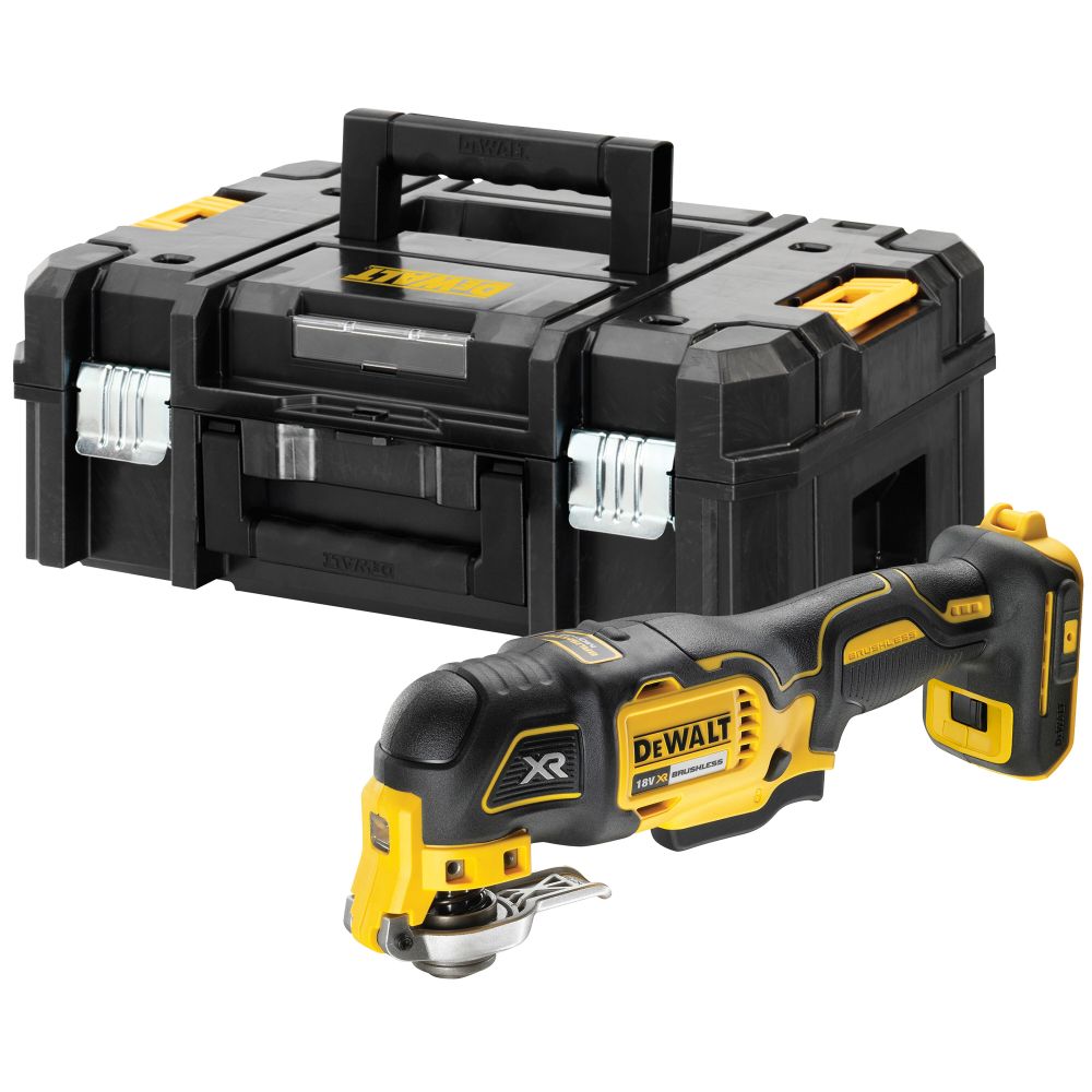 Аккумуляторный реноватор DEWALT DCS356NT, 18 В, 20000 кол/мин, без АКБ и ЗУ, в кейсе TSTAK (DCS356NDWST1-70703)