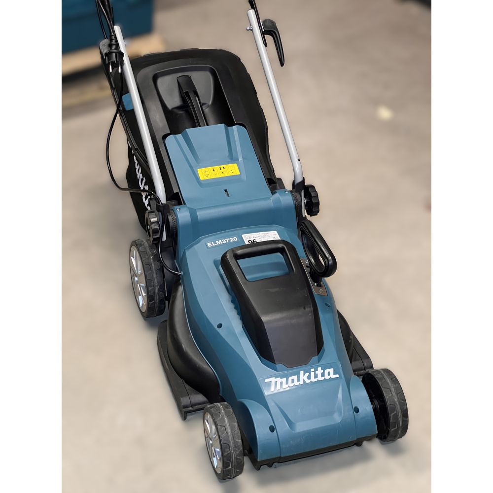 Газонокосилка Makita ELM3720, 1400 Вт, 3400 об/мин, 40 л, (УЦЕНЕННЫЙ ТОВАР) (ELM3720/BU)
