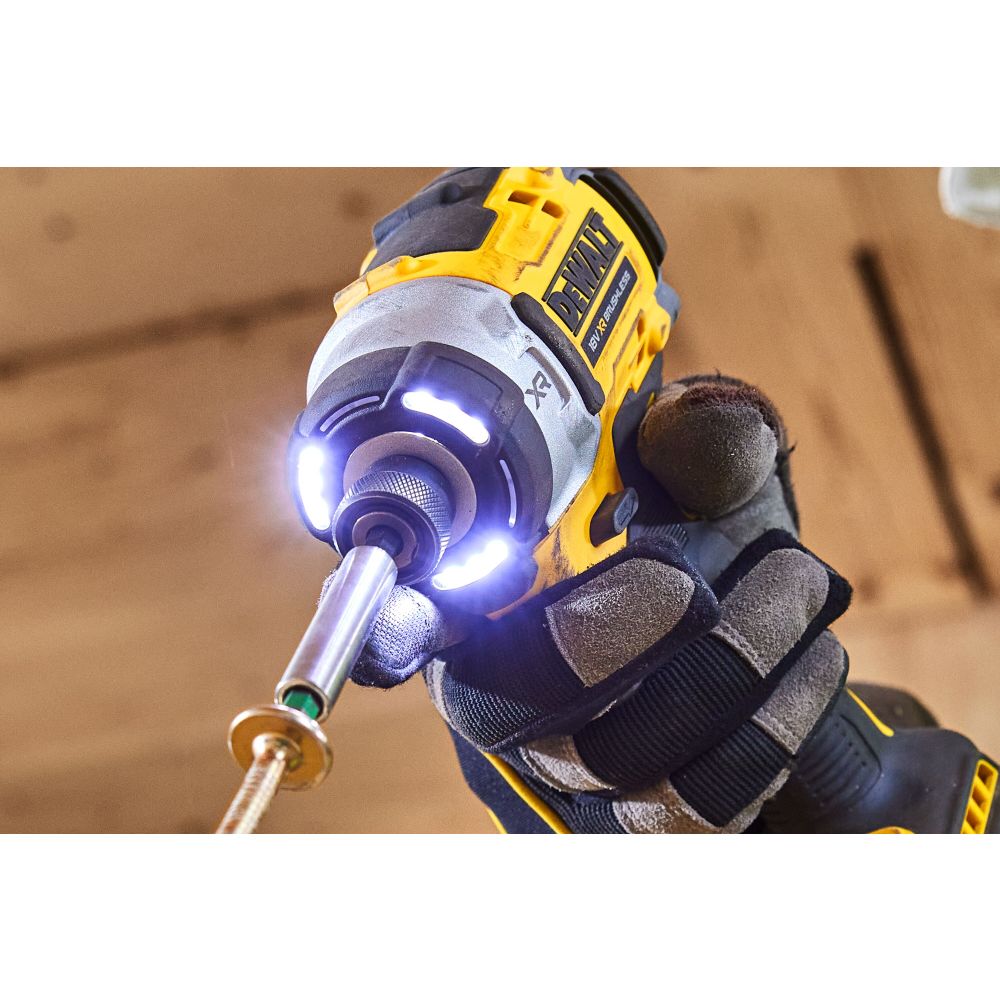 Аккумуляторный шуруповерт DEWALT DCF860E2T, 18 В, 282 Нм, 4500 уд/мин, с 2 АКБ 1.7 Ач и ЗУ, в кейсе TSTAK (DCF860E2T-QW)