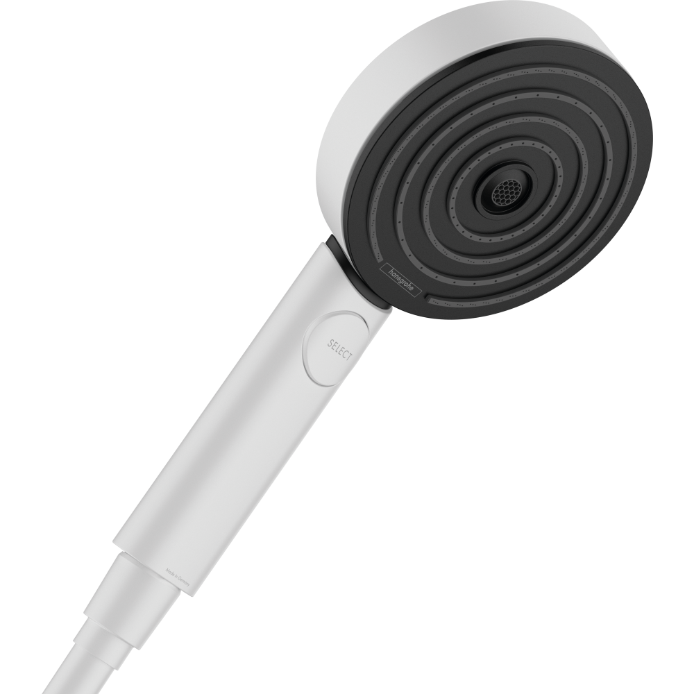 Ручной душ hansgrohe Pulsify Select S 105 3jet Activation EcoSmart 24101700, матовый белый