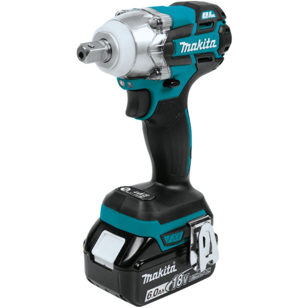 Аккумуляторный гайковерт Makita DTW285, 18 В, 280 Нм, 3500 уд/мин, с АКБ 6 Ач, без ЗУ (PT1382)