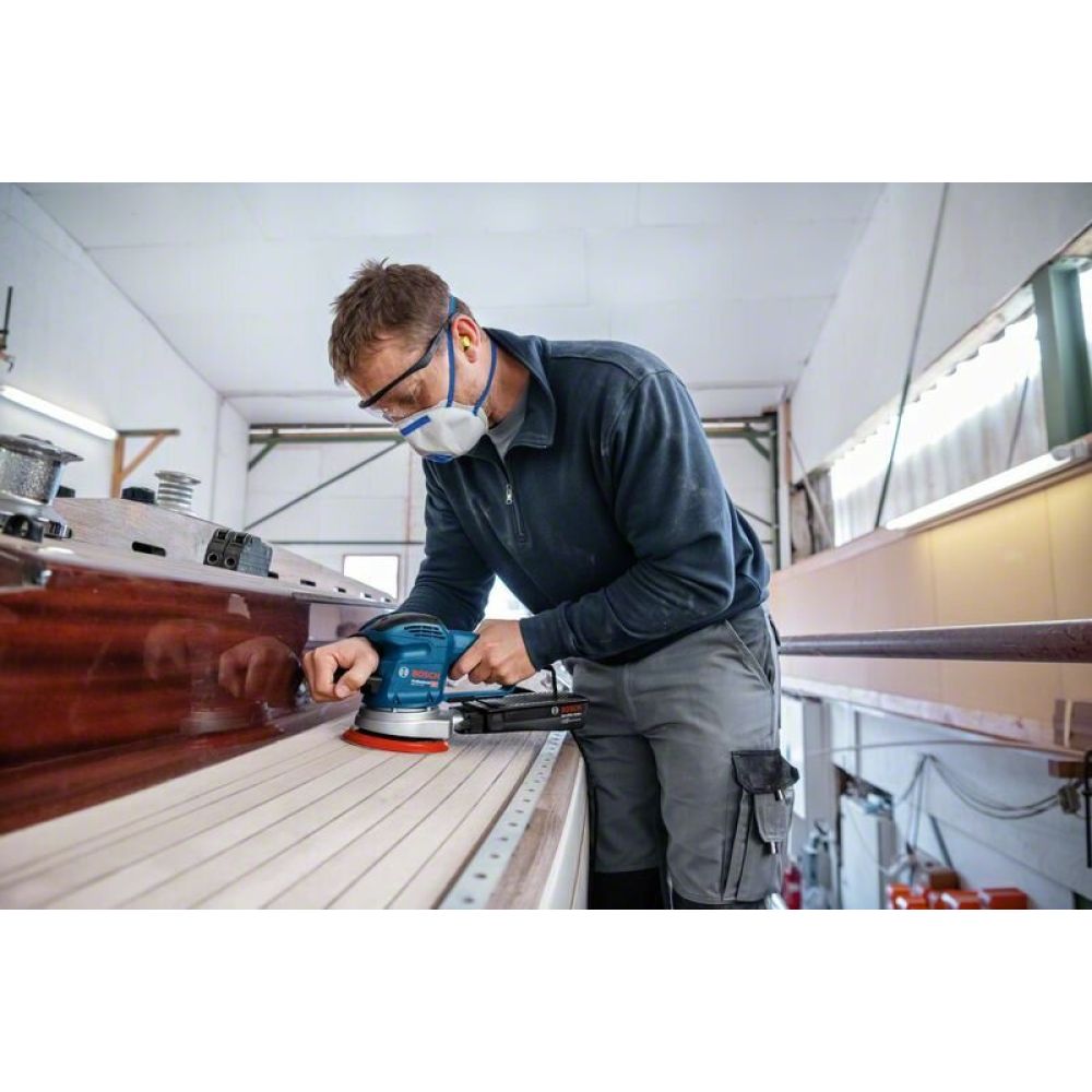 Эксцентриковая шлифмашина Bosch GEX 34-150 Professional (0601372800)