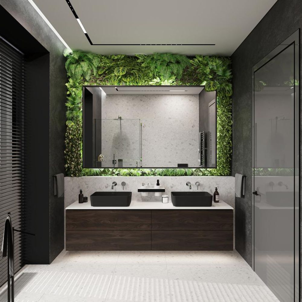 Раковина накладная Aqueduto ESPIRAL, прямоугольная 370*500, черный матовый (ESP0440)