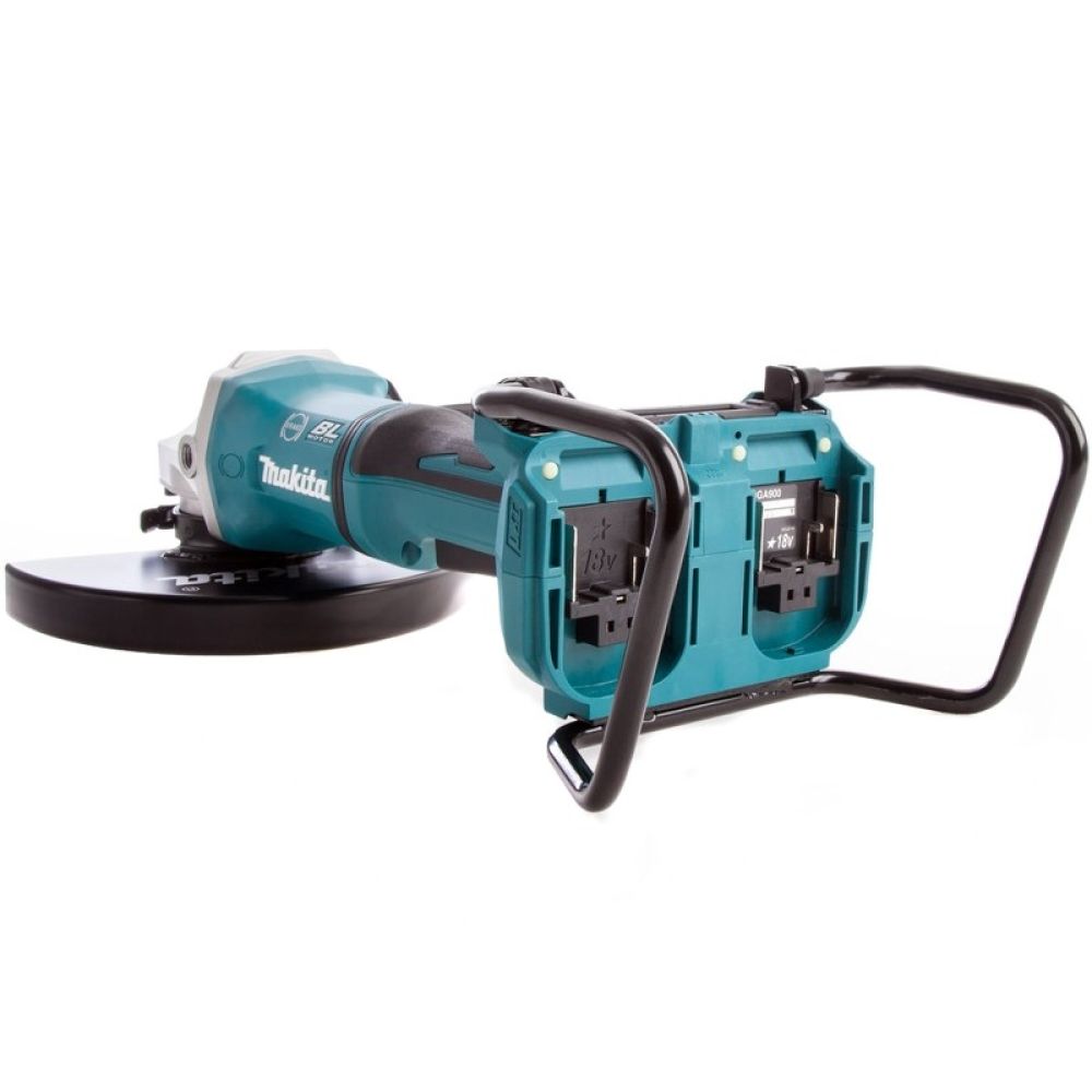 Аккумуляторная угловая шлифмашина Makita DGA700Z, 2x18 В, 180 мм, 7800 об/мин, без АКБ и ЗУ