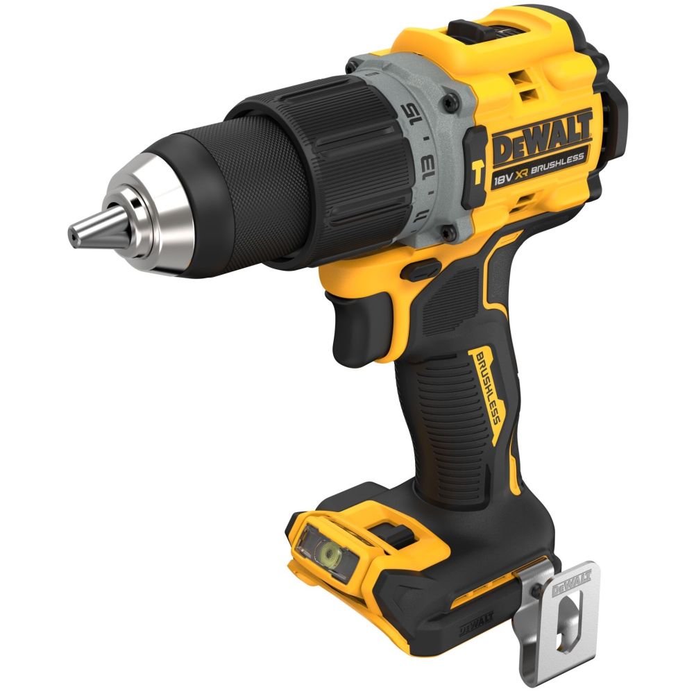 Аккумуляторная ударная дрель-шуруповерт DEWALT DCD805E2T, 18 В, 2000 об/мин, 34000 уд/мин, с 2 АКБ 1.7 Ач и ЗУ, в кейсе TSTAK (DCD805E2T-QW)