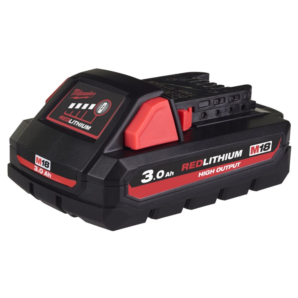 Аккумулятор Milwaukee RED M18 HB3, Li-Ion, 18 В, 3 Ач (4932471069)