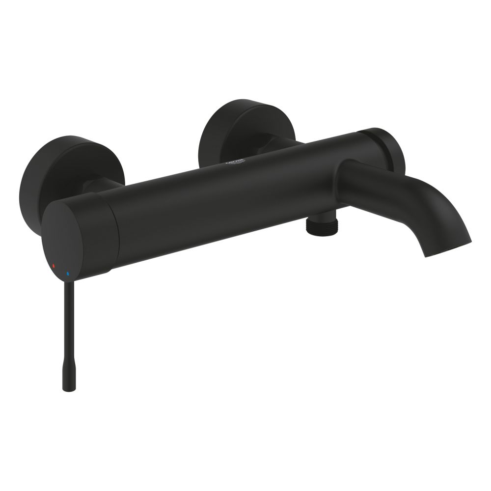 Смеситель для ванны GROHE Essence, фантомный черный (25250KF1), уцененный товар