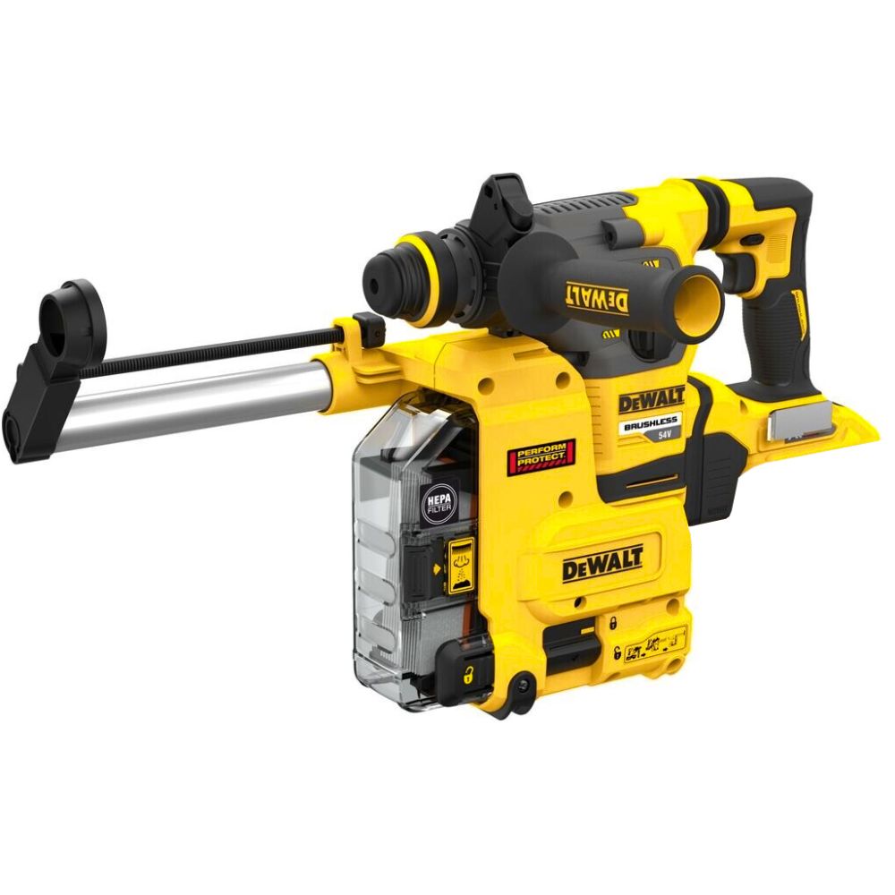 Аккумуляторный перфоратор DEWALT DCH335X2, 54 В, 3.5 Дж, 4480 уд/мин, с 2 АКБ 3 Ач и ЗУ, в кейсе (DCH335X2-QW)