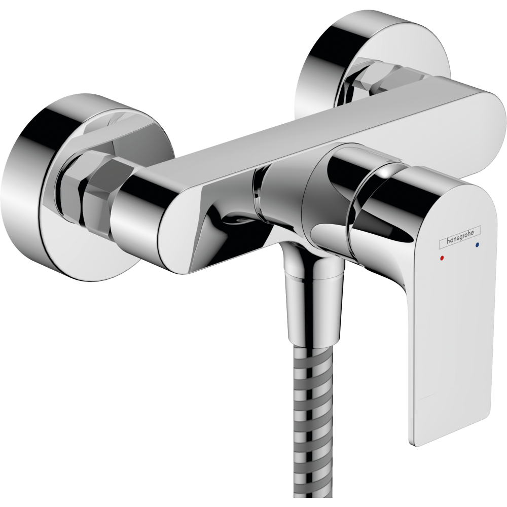 Смеситель для душа hansgrohe Rebris E, внешнего монтажа 72650000, хром