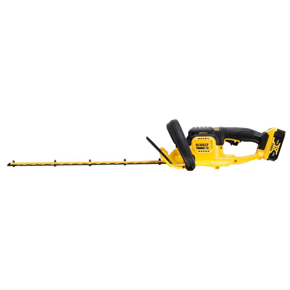 Аккумуляторный кусторез DEWALT DCMHT563P1, 18 В, 56 см, 1400 ход/мин, с АКБ 5 Ач и ЗУ (DCMHT563P1-QW)