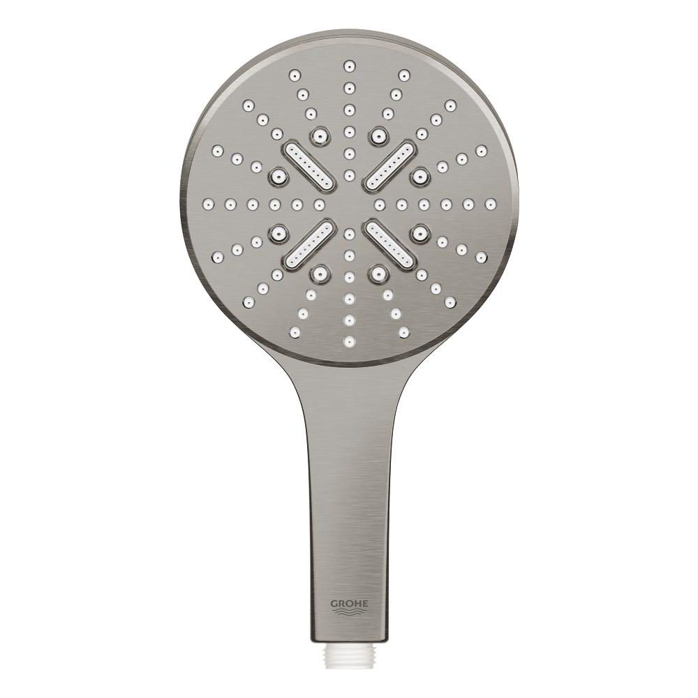 Ручной душ GROHE Rainshower SmartActive 130, 3 режима, темный графит матовый (26574AL0)