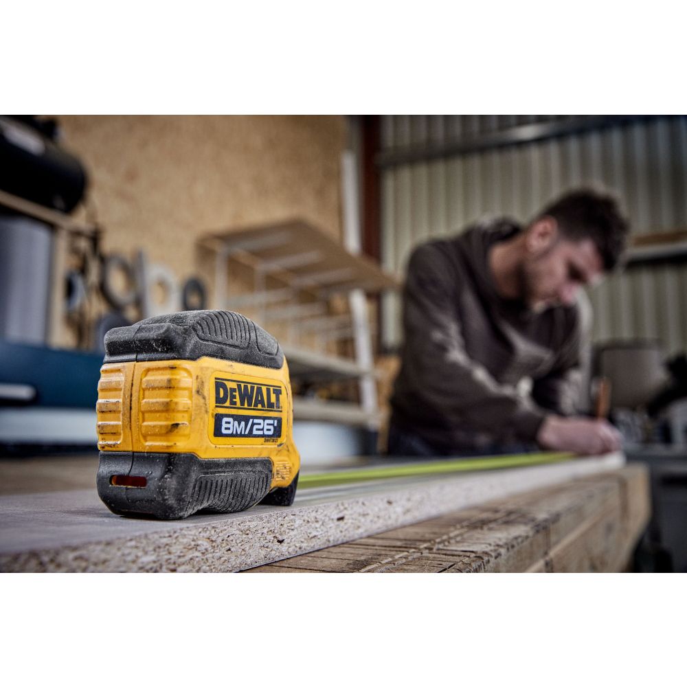 Рулетка DEWALT DWHT38127-5, 8 м