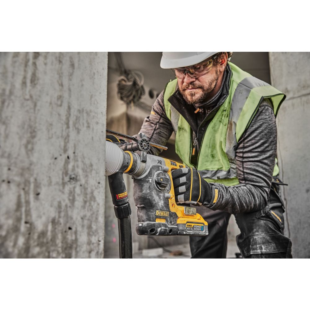 Аккумуляторный перфоратор DEWALT DCH273S2T, 18 В, 2.1 Дж, 4600 уд/мин, с 2 АКБ 3.5 Ач и ЗУ, в кейсе TSTAK (DCH273S2T-QW)