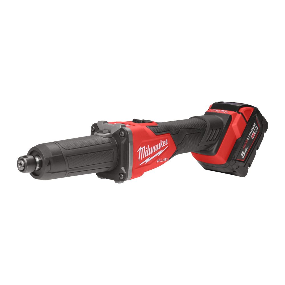 Аккумуляторная прямошлифмашина Milwaukee M18 FDGRB-502X, 18 В, 27000 об/мин, с 2 АКБ 5 Ач и ЗУ, в кейсе, 4933480954