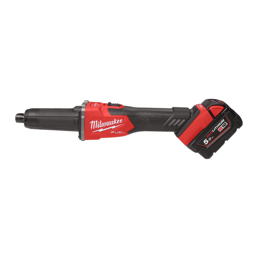 Аккумуляторная прямошлифмашина Milwaukee M18 FDGRB-502X, 18 В, 27000 об/мин, с 2 АКБ 5 Ач и ЗУ, в кейсе, 4933480954