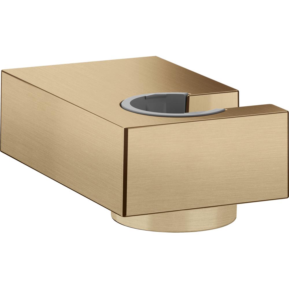 Держатель ручного душа hansgrohe Porter E 28387140, шлифованная бронза