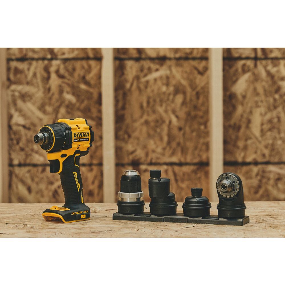 Аккумуляторная дрель-шуруповерт DEWALT DCD803NT, 18 В, 1650 об/мин, с комплектом насадок, в кейсе TSTAK (DCD803NT-XJ)