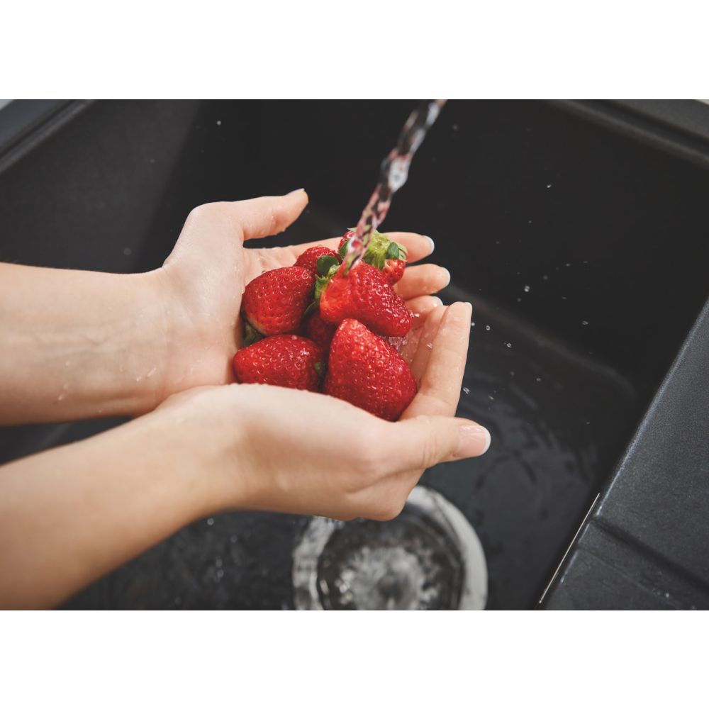 Мойка GROHE K400, 780 x 500 мм, черный гранит (31639AP0)