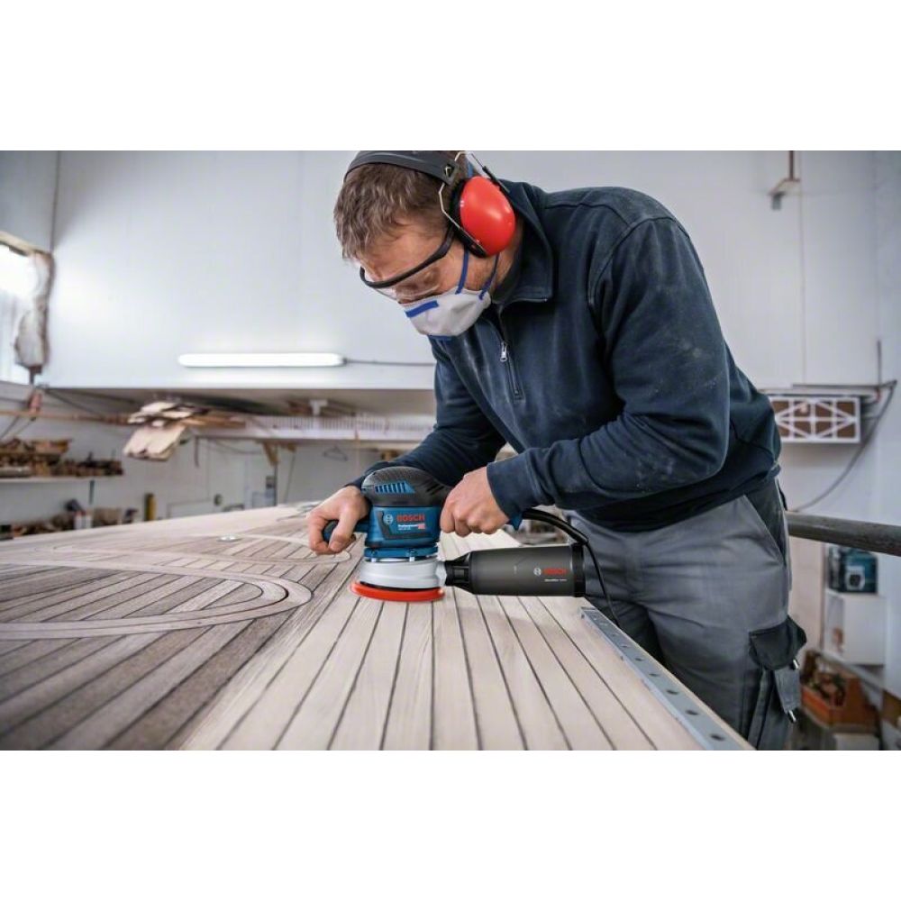 Эксцентриковая шлифмашина Bosch GEX 40-150 Professional (060137B202)