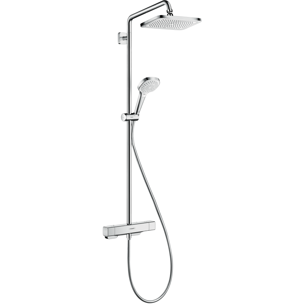 Душевая система hansgrohe Croma E 280 1jet с термостатом 27630000, хром
