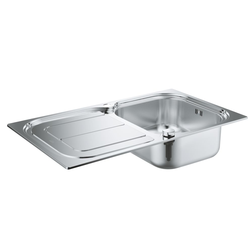 Мойка из нержавеющей стали с корзинчатым вентилем, K300 45-S 86/50 (31563SD0)