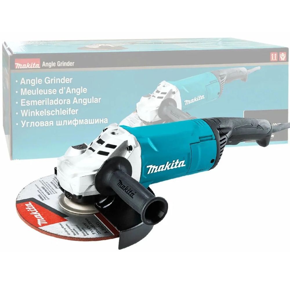Угловая шлифмашина Makita GA9082, 2700 Вт, 230 мм, 6600 об/мин