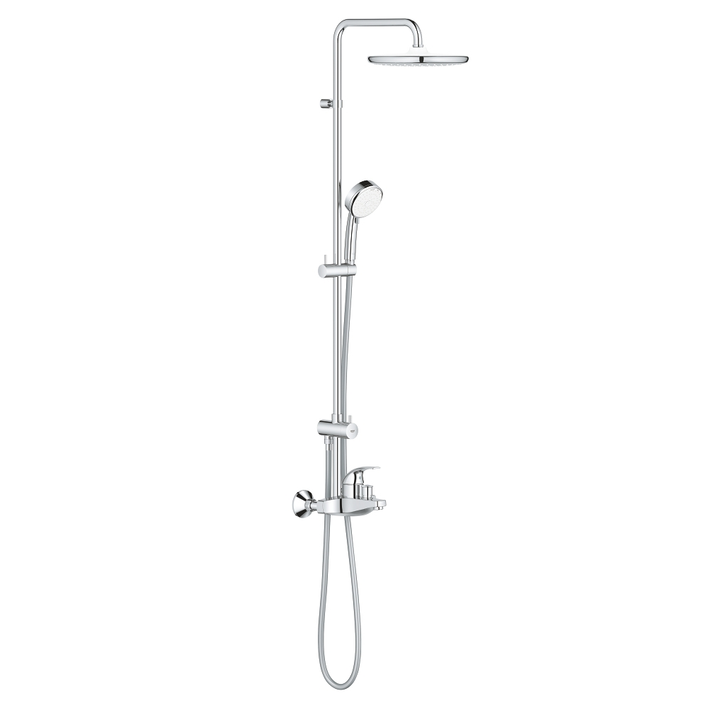 Душевая система GROHE Tempesta Cosmopolitan 250 со смесителем для ванны, хром (26674000)