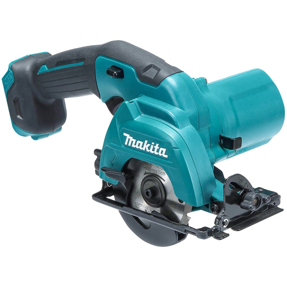 Аккумуляторная дисковая пила Makita HS301DWME, 12 В, 85 мм, 1500 об/мин, с 2 АКБ 4 Ач и ЗУ, в кейсе