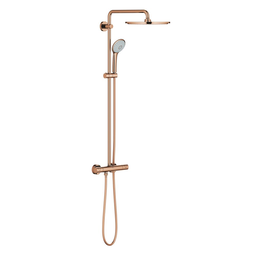 Душевая система GROHE Euphoria System 310 с термостатом для душа, теплый закат глянец (26075DA0)