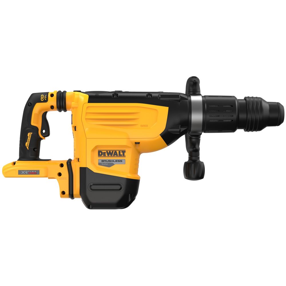 Аккумуляторный отбойный молоток DEWALT DCH892X2, 54 В, 19.4 Дж, 2210 уд/мин, с 2 АКБ 3 Ач и ЗУ, в кейсе (DCH892X2-QW)