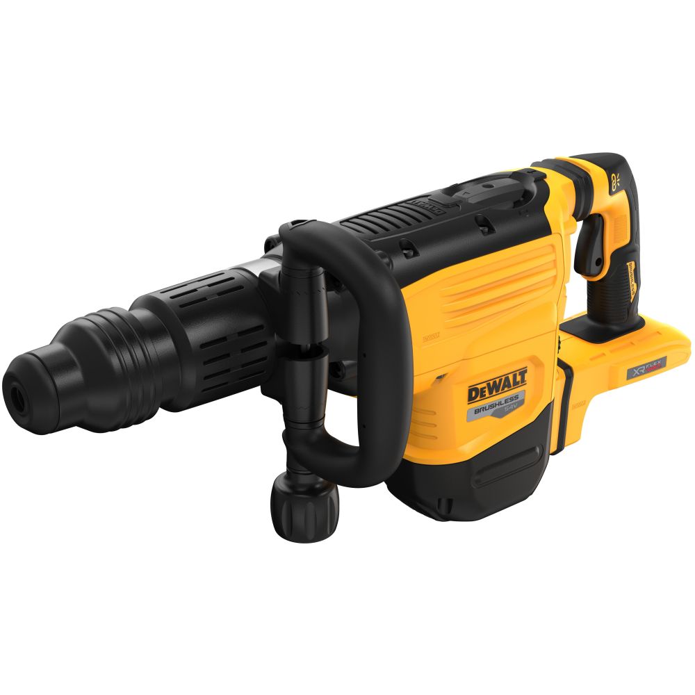 Аккумуляторный отбойный молоток DEWALT DCH892X2, 54 В, 19.4 Дж, 2210 уд/мин, с 2 АКБ 3 Ач и ЗУ, в кейсе (DCH892X2-QW)