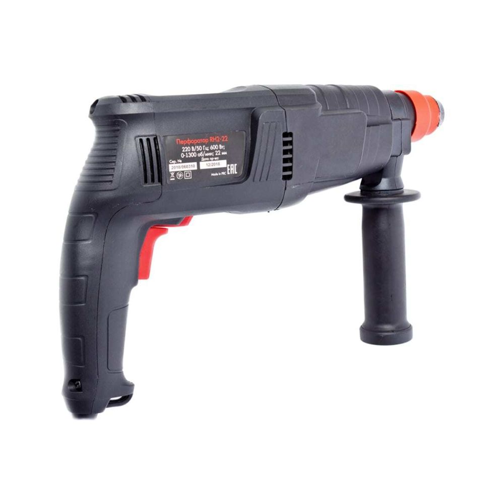 Перфоратор REDVERG, 600 Вт, 1.5 Дж, sds-plus, RH2-22