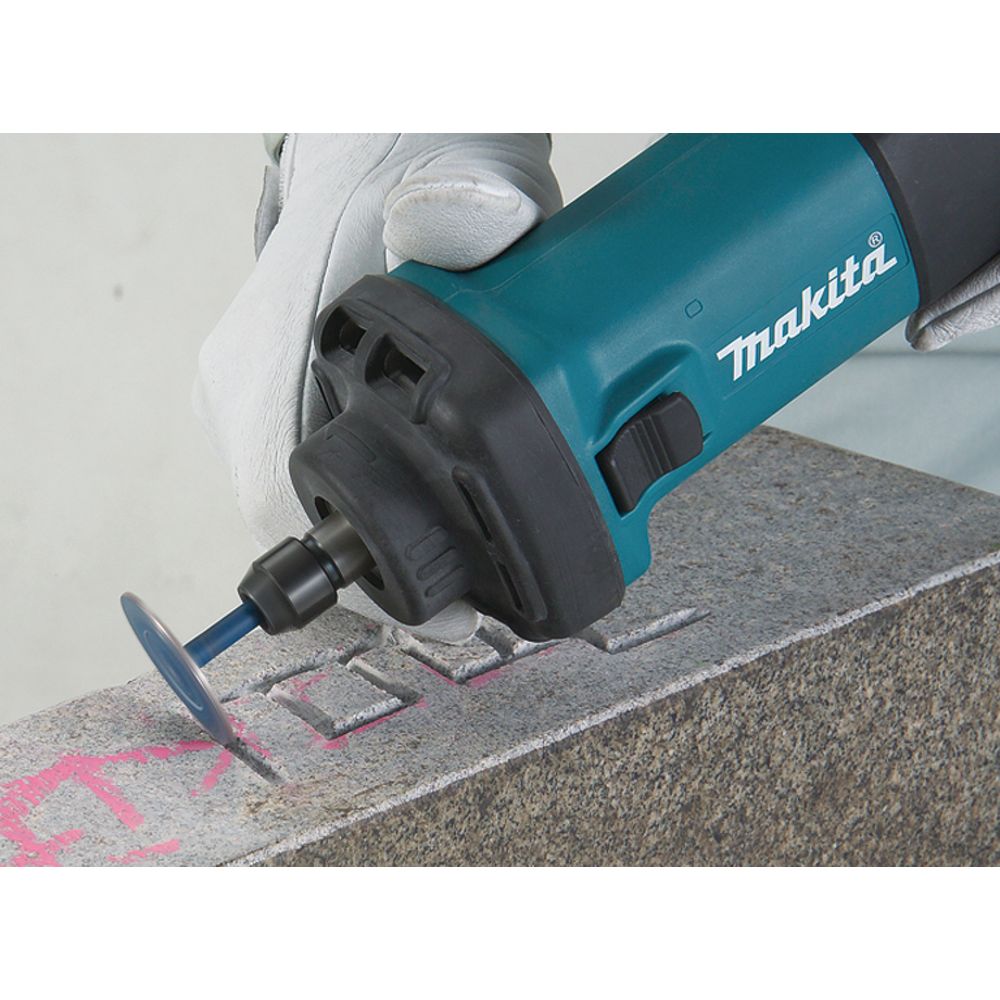 Прямая шлифовальная машина Makita 400 Вт, 25 000 об/мин, 6 мм, GD0602