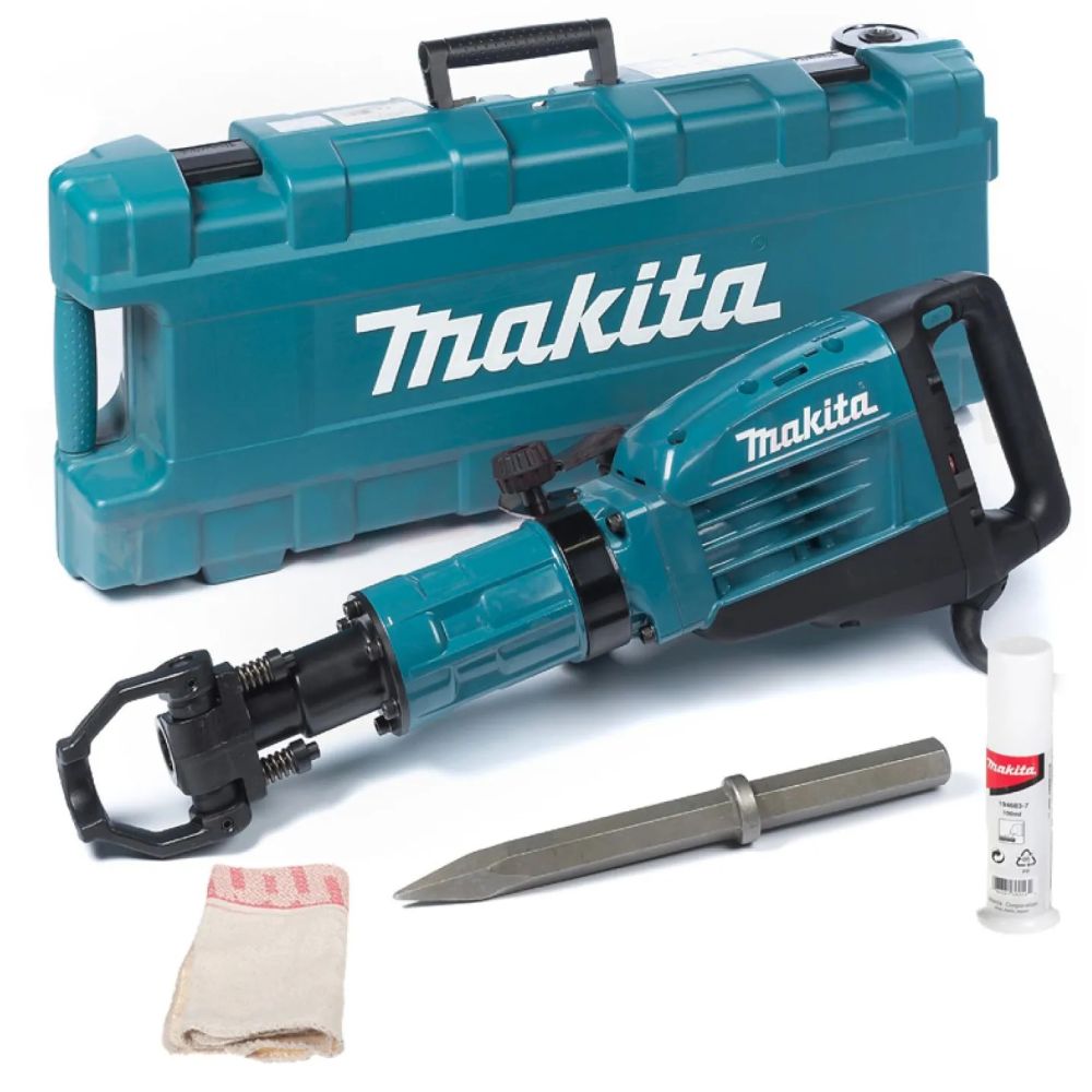 Отбойный молоток Makita HM1307CB, 1510 Вт, 23.6 Дж, 1450 уд/мин, в кейсе