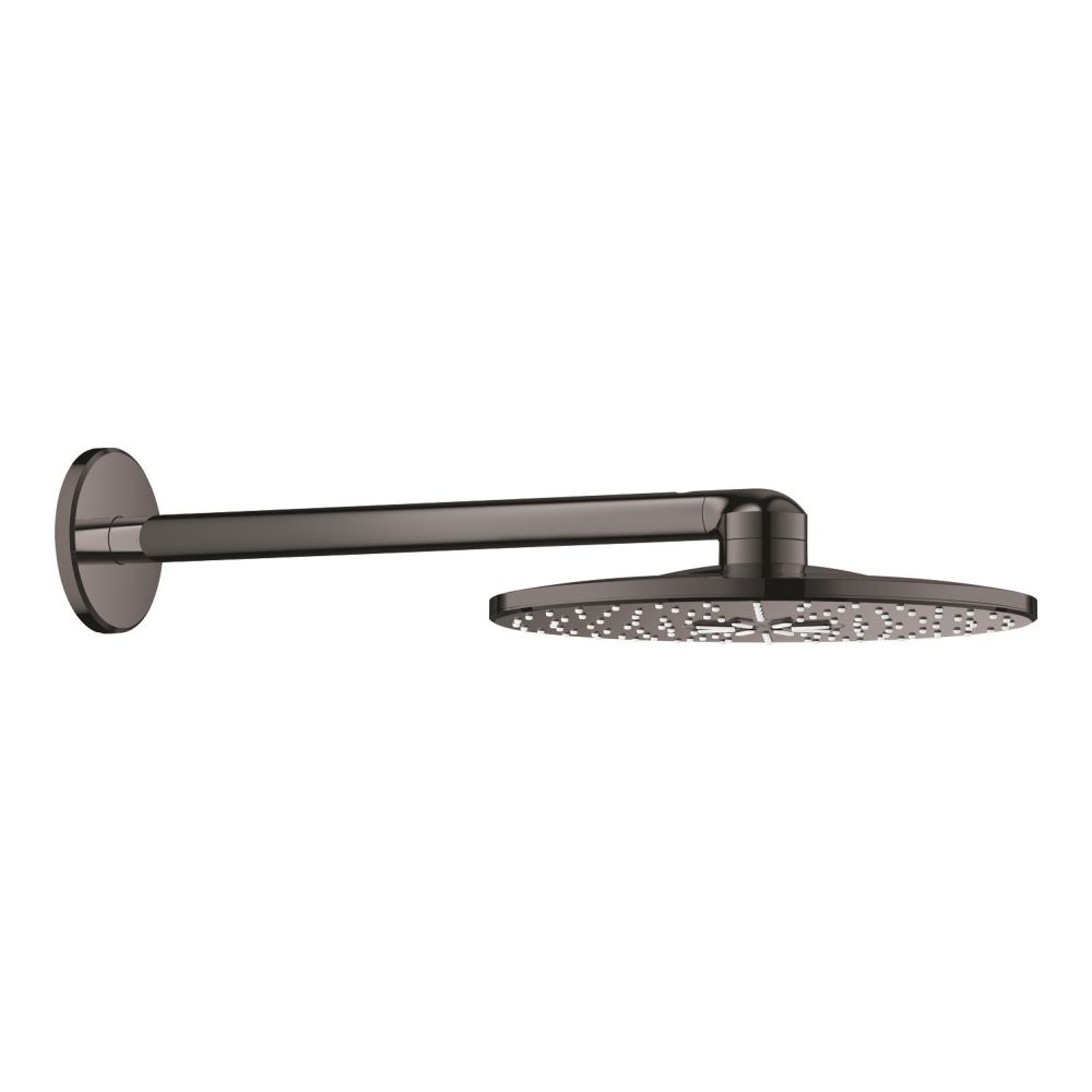 Верхний душ GROHE Rainshower SmartActive 310, 2 режима, 430 мм, темный графит глянцевый (26475A00)