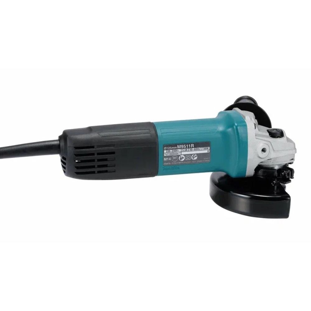 Угловая шлифмашина Makita M9511RB, 850 Вт, 125 мм, 11000 об/мин